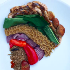 L'artiste nigériane Haneefah Adam transforme la nourriture en art