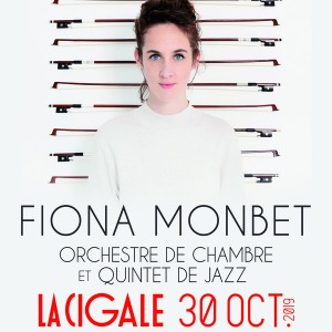 En concert le 30 octobre à la Cigale Une création en compagnie d'un orchestre de chambre et d'un quintet de jazz