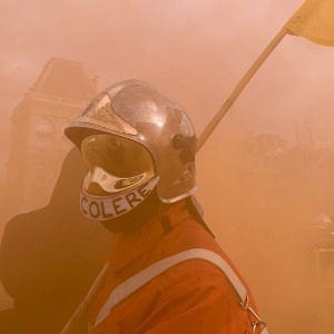 FRANCE : Tensions et usage de gaz lors de la manifestation des pompiers à Paris