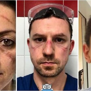 PEOPLE : Le personnel soignant montre son quotidien difficile : avec des PHOTOS de leurs visages douloureux