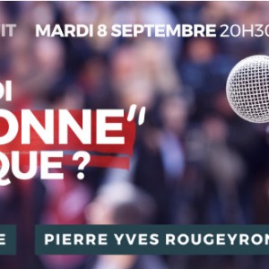 AGENDA : Web-conférence avec Idriss ABERKANE & P.Y. ROUGEYRON Quelles grandes leçons devons-nous tirer d'urgence de la politique d'hier et d'aujourd'hui ? Ce Mardi 8