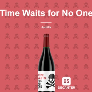 Time Waits for No One Red 2017: un 95 Decanter à seulement 8,50 €. Le nec plus ultra !