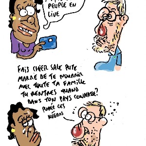 AFRIQUE 2050  Gabon : Le dessinateur Gabonais Pahé a caricaturé FOFMK et YL