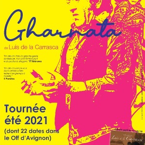 Communiqué de presse // Luis de la Carrasca en tournée "Gharnata" été 2021