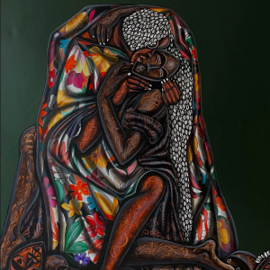 Culture Côte D’Ivoire : Obou Gbais de Côte d'Ivoire peint l'histoire de sa vie