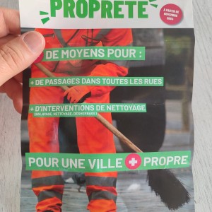 Bezons : Une prise de conscience tardive sur la propreté, ou un simple coup de communication ?