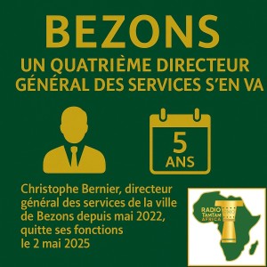 BEZONS : un quatrième Directeur Général des Services s’en va !