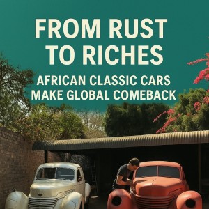 AFRIQUE De la rouille à la richesse : les voitures classiques africaines font leur retour mondial