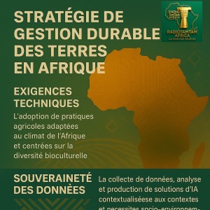 Comment bâtir une stratégie de gestion durable des terres en Afrique