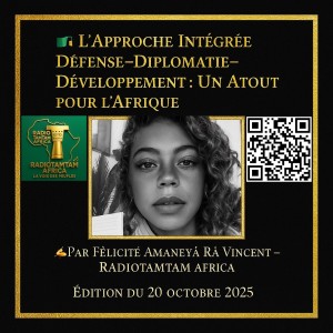 L’Approche Intégrée Défense–Diplomatie–Développement : Un Atout pour l’Afrique