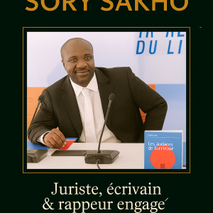 GUINEE :  Ibrahima Sory Sakho – Juriste, écrivain et rappeur engagé de Guinée