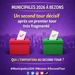 Municipales 2026 à Bezons : un second tour décisif après un premier tour très fragmenté