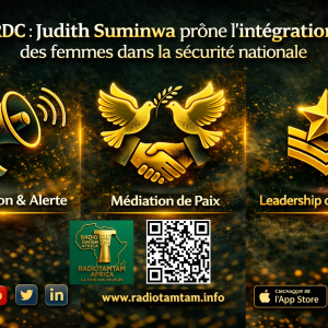 RDC : Judith Suminwa prône l’intégration des femmes dans la sécurité nationale