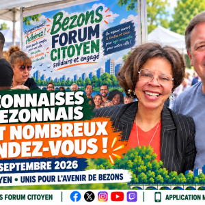 Foire de Bezons : le stand n° 109 du Forum citoyen rencontre un franc succès
