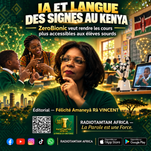 IA et langue des signes au Kenya : ZeroBionic veut rendre les cours plus accessibles aux élèves sourds