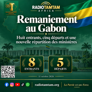 Remaniement au Gabon : huit entrants, cinq départs et une nouvelle répartition des ministères