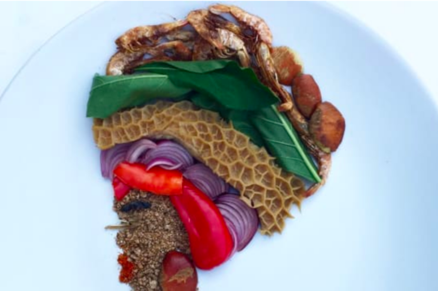 L'artiste nigériane Haneefah Adam transforme la nourriture en art