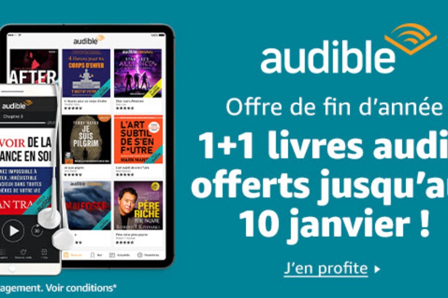 Audible : Offre de fin d'année