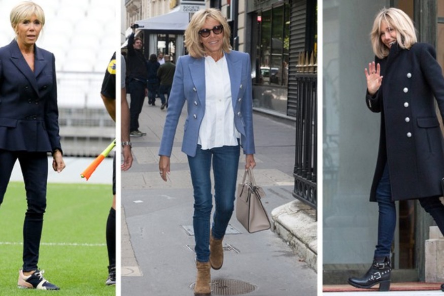 PEOPLE : Brigitte Macron élégante même en pantalon : retour sur ses plus beaux looks décontractés