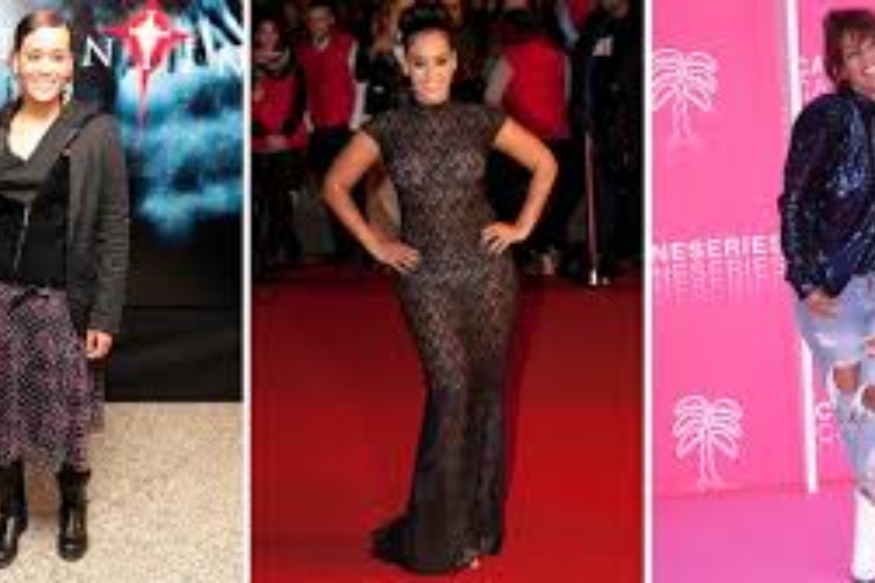 PEOPLE Amel Bent amincie : son look jean et chemise du moment qui nous fait craquer
