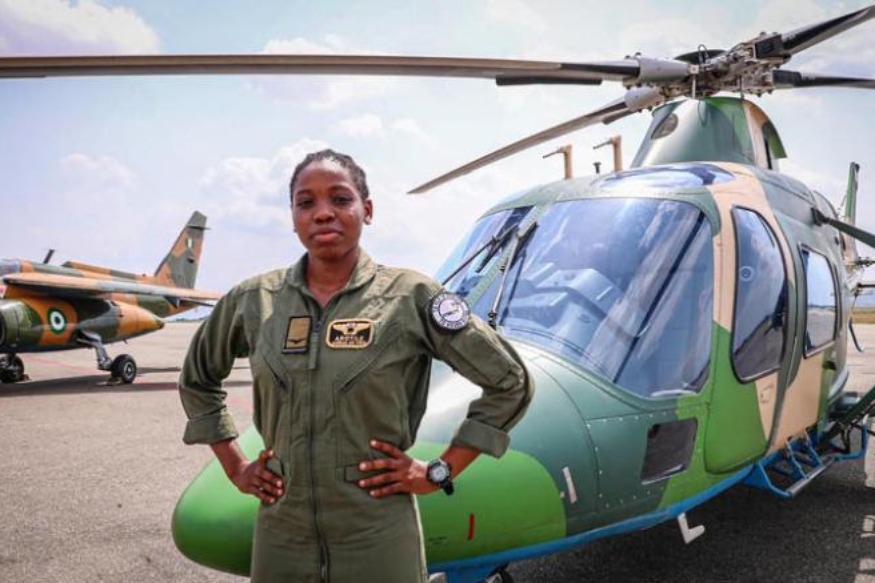 AFRIQUE 2050  Nigéria : la première femme pilote d'hélicoptère de combat tuée dans un accident de voiture