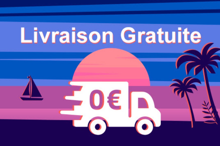 OFFRE PARTENAIRE : Livraison gratuite pour toutes les commandes supérieures à 100 €