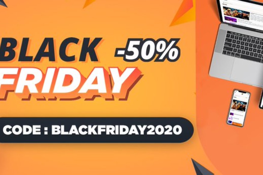BOUTIQUE : Black Friday 2020 commence MAINTENANT !