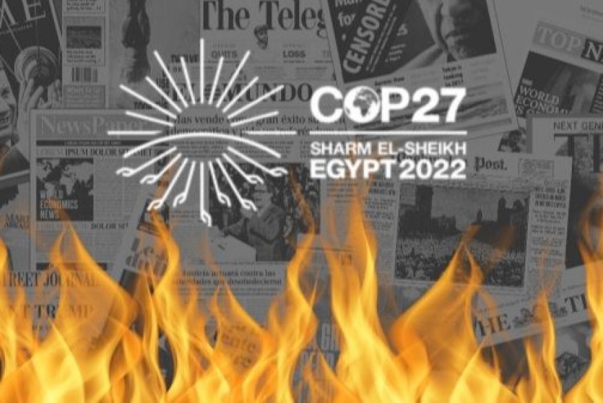 LA TERRE BRULE : La  COP27  est en chute libre une  perte médiatique