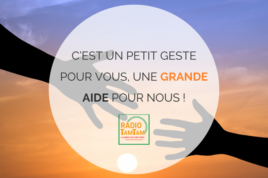 Je soutiens RADIOTAMTAM