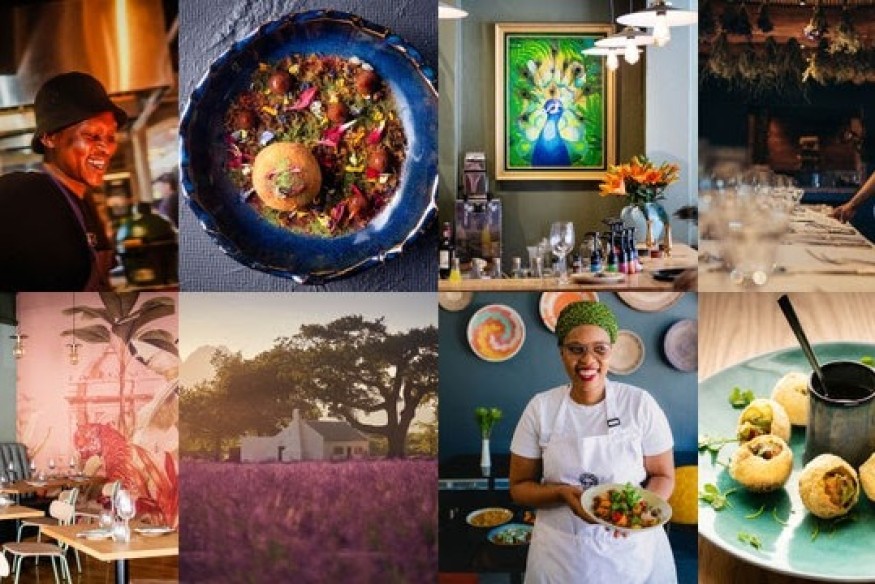 Profitez d'une cuisine africaine raffinée dans un restaurant.