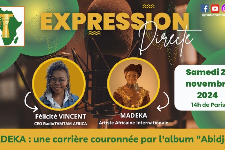 MADEKA : une carrière couronnée par l'album "Abidjan"