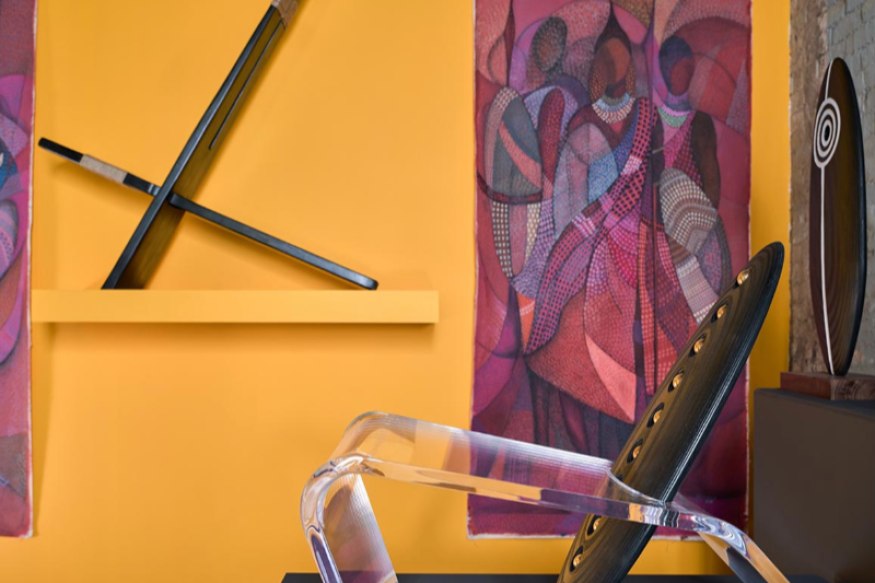 Jomo Tariku « Juxtaposed: Une porte sur le design africain » à la galerie Wexler de Philadelphie