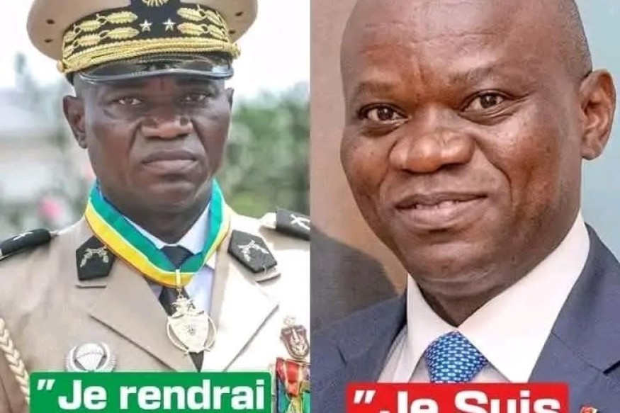 GABON : Échos de la campagne présidentielle gabonaise : une première interview chaotique pour Brice Clotaire Oligui