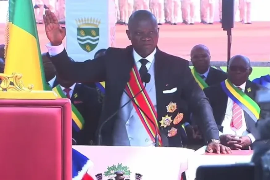 GABON : Brice Oligui Nguema prête serment comme président du Gabon sous une nouvelle Constitution