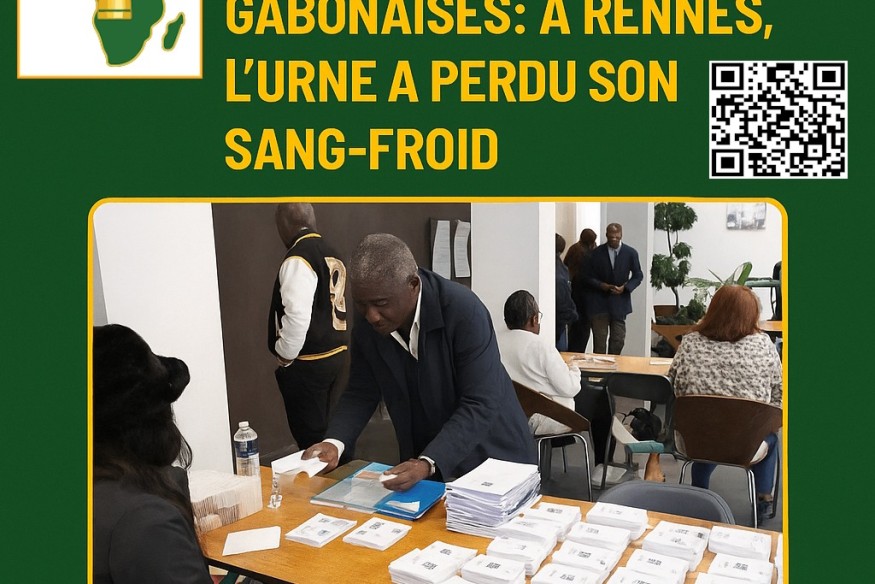 GABON DIASPORA : Élections législatives gabonaises : à Rennes, l’urne a perdu son sang-froid