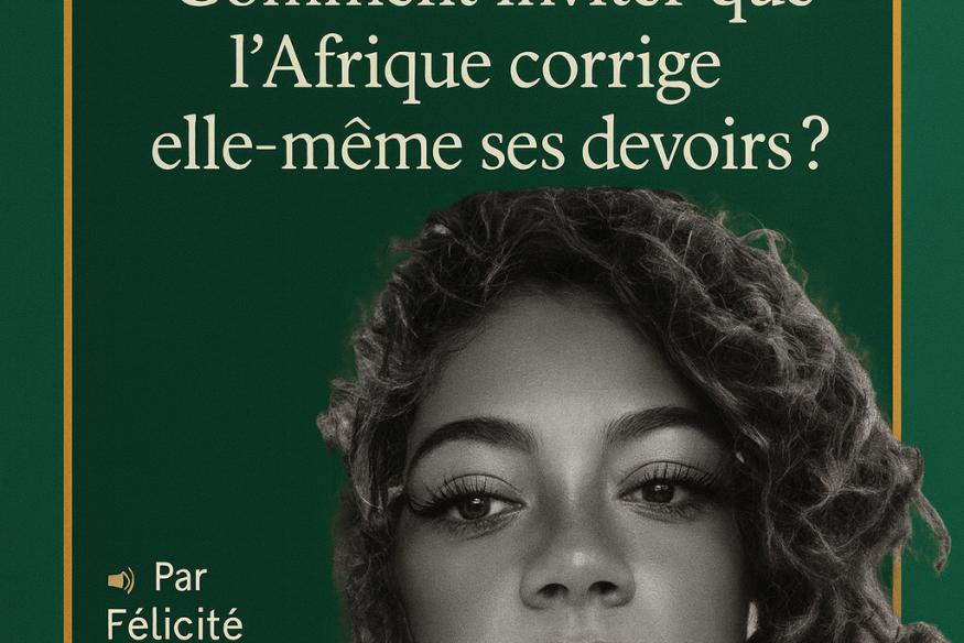 Analyse économique : Comment inviter que l’Afrique corrige elle-même ses devoirs ?