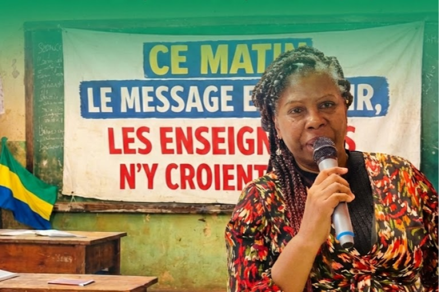 GABON : Soutien aux enseignants gabonais : la dignité ne se négocie pas