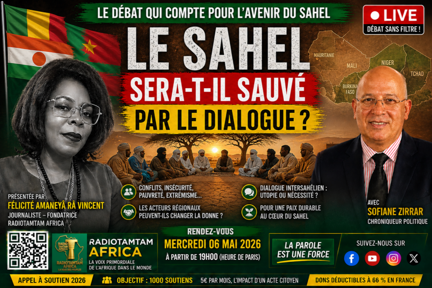 Émission : LA VOIX PRIMORDIALE DE L’AFRIQUE DANS LE MONDE