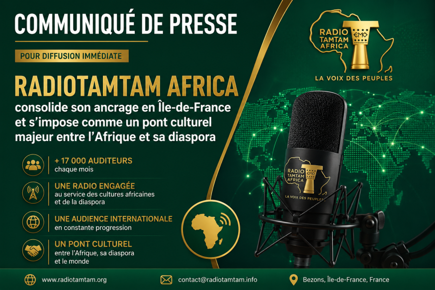 COMMUNIQUÉ DE PRESSE  Pour diffusion immédiate