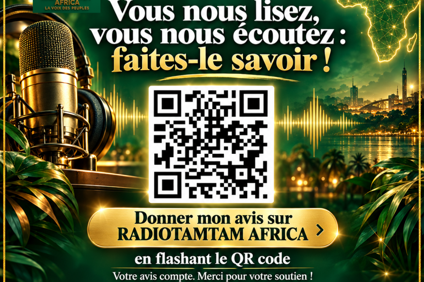 Vous nous lisez, dites-le ! Je donne mon avis sur RADIOTAMTAM AFRICA