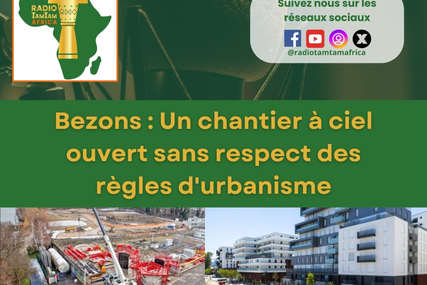 Bezons : Un chantier à ciel ouvert sans respect des règles d'urbanisme