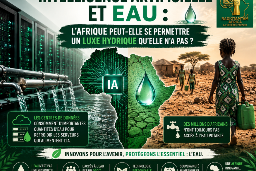 Intelligence artificielle et eau : l'Afrique peut-elle se permettre un luxe hydrique qu'elle n'a pas ?
