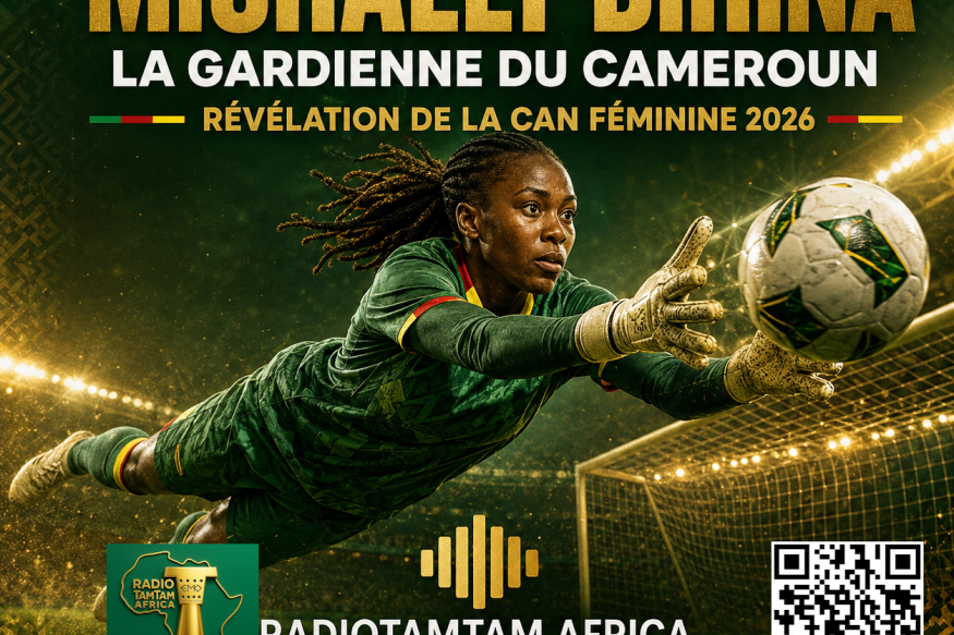 MICHAELY BIHINA   Qui est la gardienne du Cameroun révélée à la CAN féminine 2026 ?