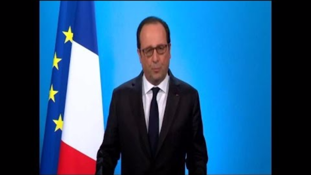 François Hollande : "J'ai décidé de ne pas être candidat à l'élection présidentielle."